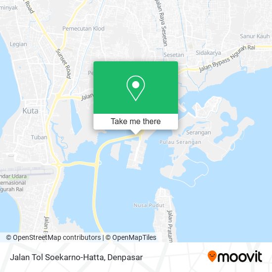 Jalan Tol Soekarno-Hatta map