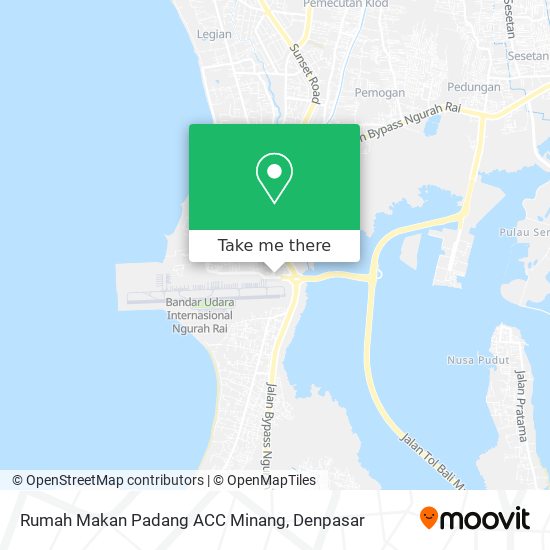 Rumah Makan Padang ACC Minang map