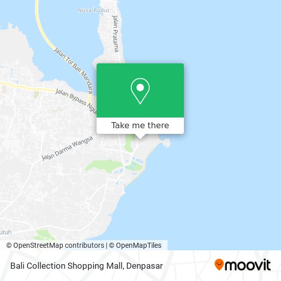 Bali Collection Shopping Mall map