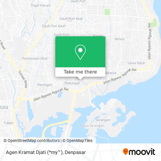 Agen Kramat Djati (*my™) map