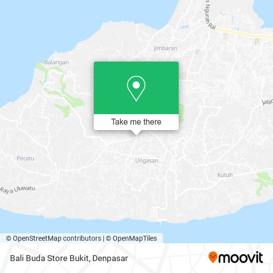 Bali Buda Store Bukit map