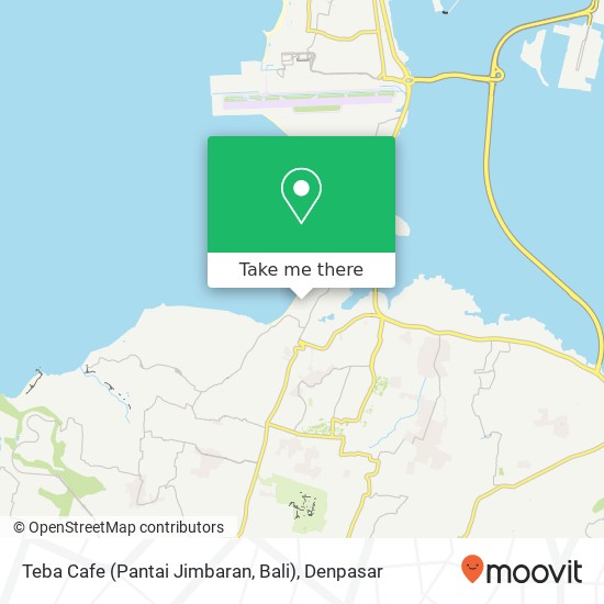 Teba Cafe (Pantai Jimbaran, Bali) map