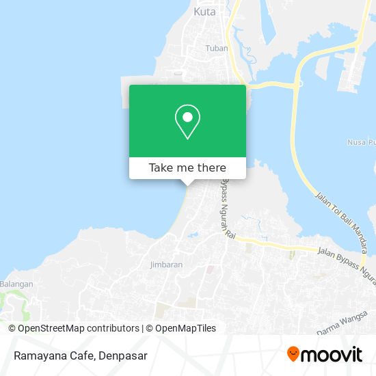 Ramayana Cafe map