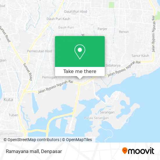 Ramayana mall map