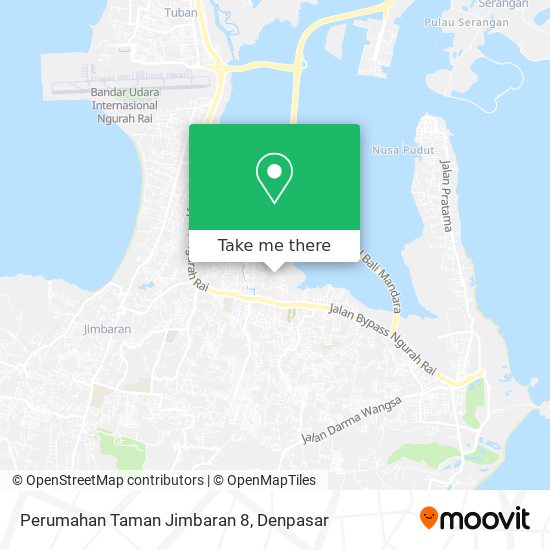 Perumahan Taman Jimbaran 8 map