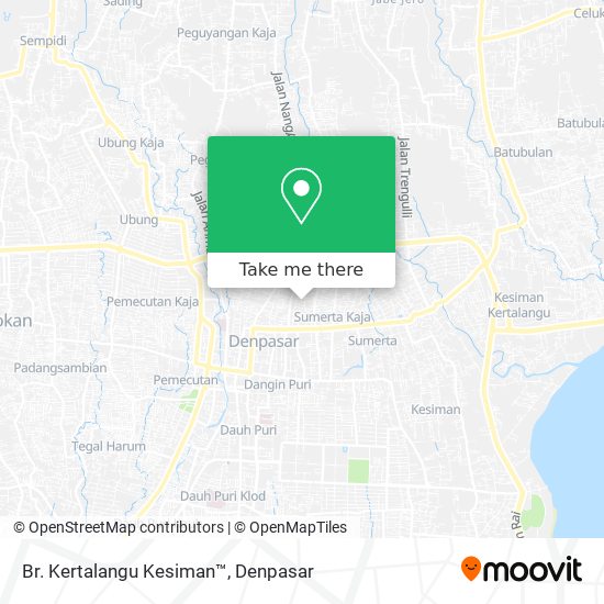 Br. Kertalangu Kesiman™ map