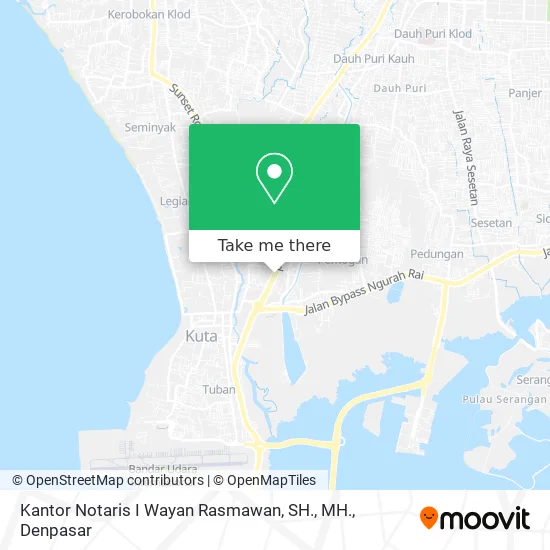 Kantor Notaris I Wayan Rasmawan, SH., MH. map