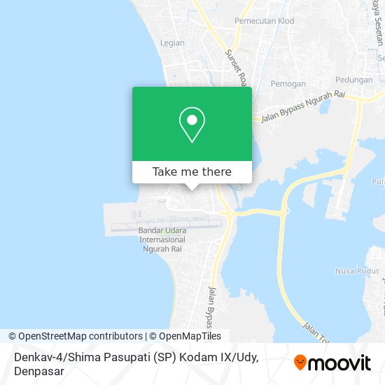 Denkav-4 / Shima Pasupati (SP) Kodam IX / Udy map