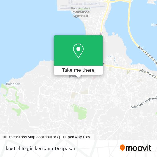 kost elite giri kencana map
