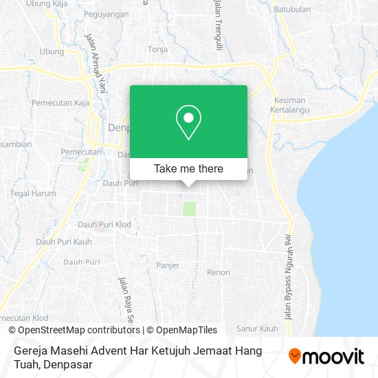 Gereja Masehi Advent Har Ketujuh Jemaat Hang Tuah map