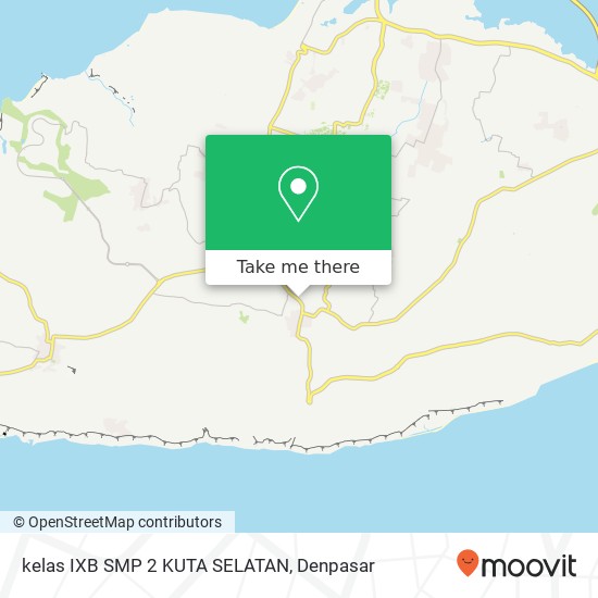 kelas IXB SMP 2 KUTA SELATAN map