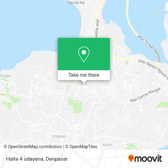 Halte 4 udayana map