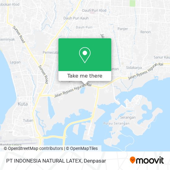 PT INDONESIA NATURAL LATEX map