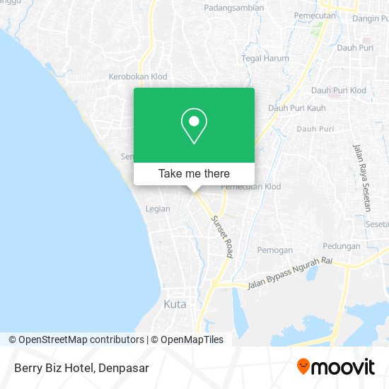 Berry Biz Hotel map