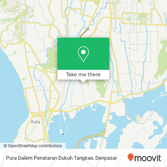 Pura Dalem Penataran Dukuh Tangkas map