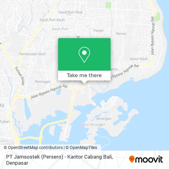 PT Jamsostek (Persero) - Kantor Cabang Bali map