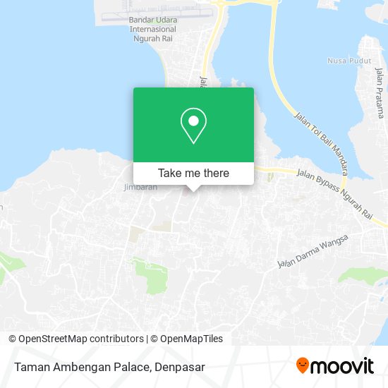 Taman Ambengan Palace map