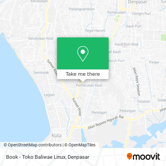 Book - Toko Baliwae Linux map