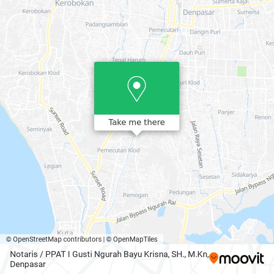 Notaris / PPAT I Gusti Ngurah Bayu Krisna, SH., M.Kn map