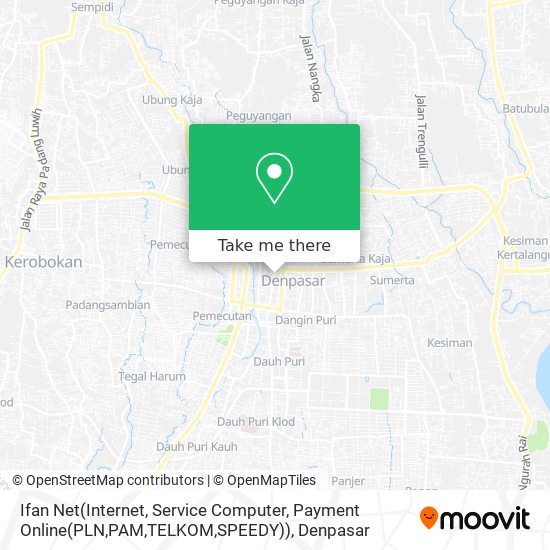 Ifan Net(Internet, Service Computer, Payment Online(PLN,PAM,TELKOM,SPEEDY)) map