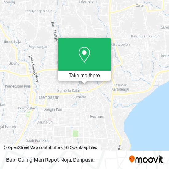 Babi Guling Men Repot Noja map