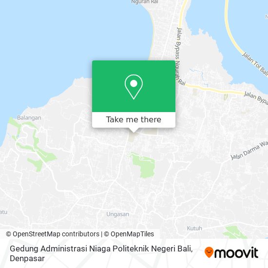 Gedung Administrasi Niaga Politeknik Negeri Bali map