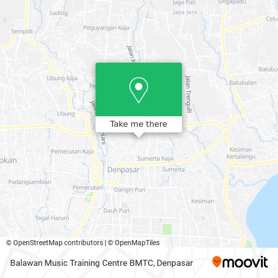 Balawan Music Training Centre BMTC map