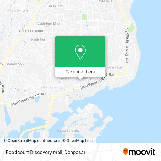 Foodcourt Discovery mall map