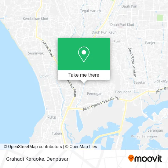 Grahadi Karaoke map