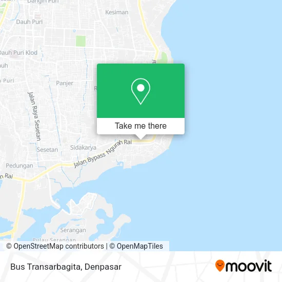 Bus Transarbagita map