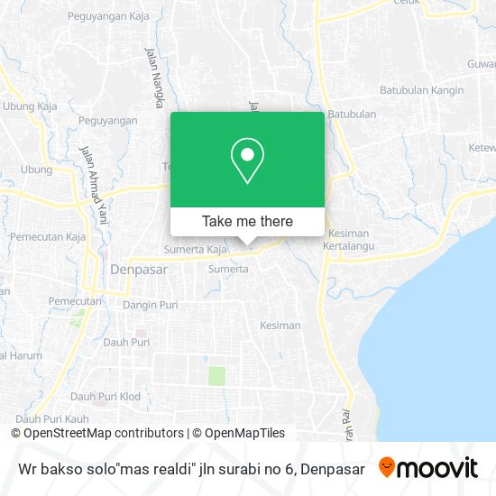 Wr bakso solo"mas realdi" jln surabi no 6 map