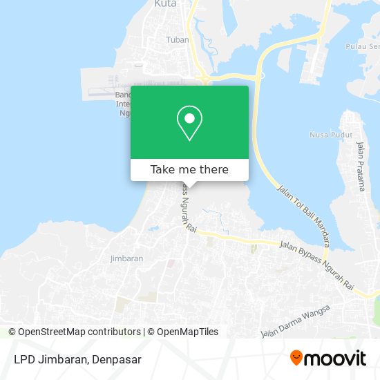 LPD Jimbaran map