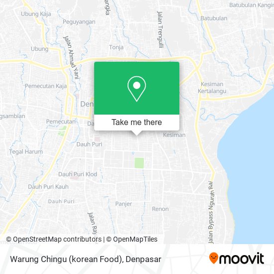 Warung Chingu (korean Food) map
