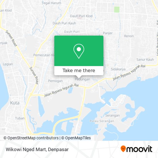 Wikowi Nged Mart map