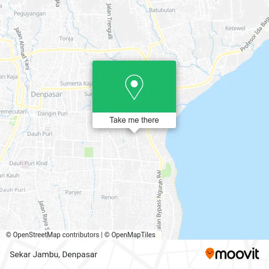 Sekar Jambu map