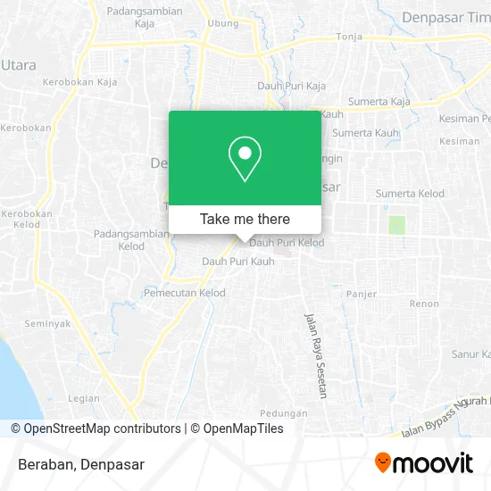 Beraban map