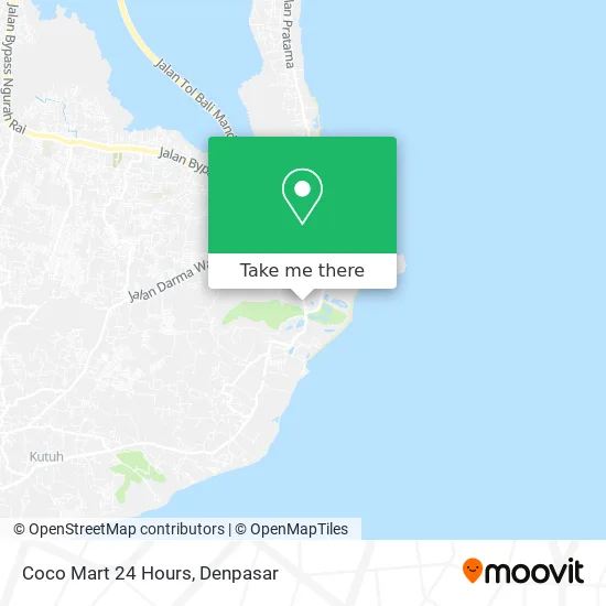 Coco Mart 24 Hours map