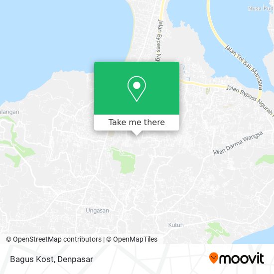 Bagus Kost map