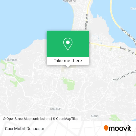 Cuci Mobil map