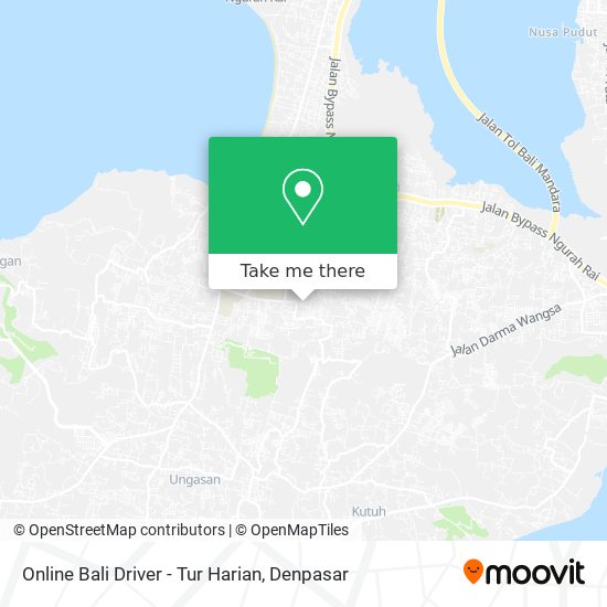 Online Bali Driver - Tur Harian map