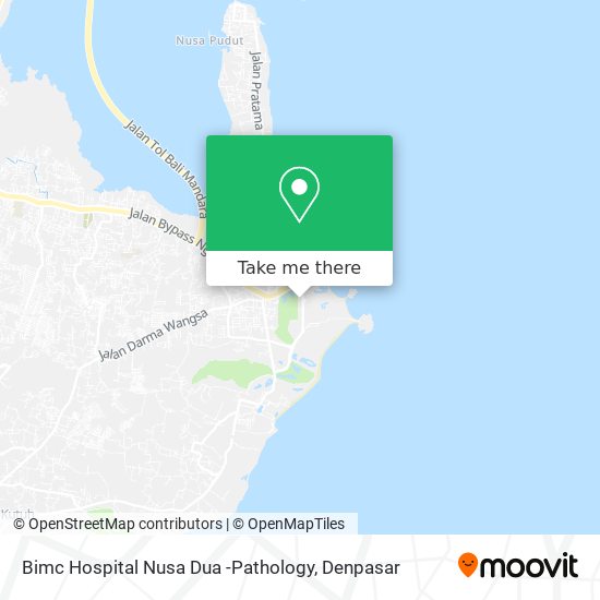 Bimc Hospital Nusa Dua -Pathology map