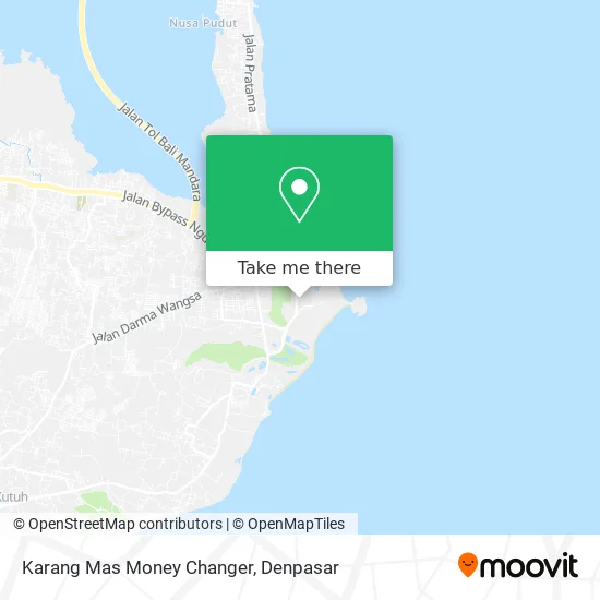 Karang Mas Money Changer map