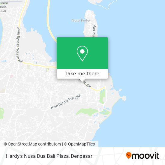 Hardy's Nusa Dua Bali Plaza map