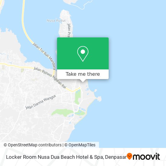 Locker Room Nusa Dua Beach Hotel & Spa map