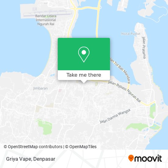 Griya Vape map