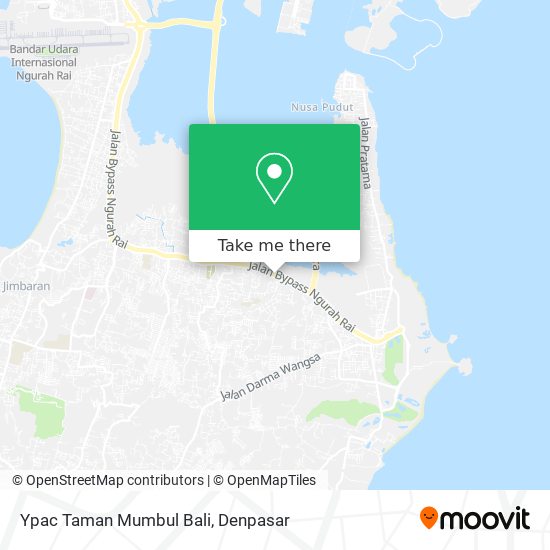Ypac Taman Mumbul Bali map
