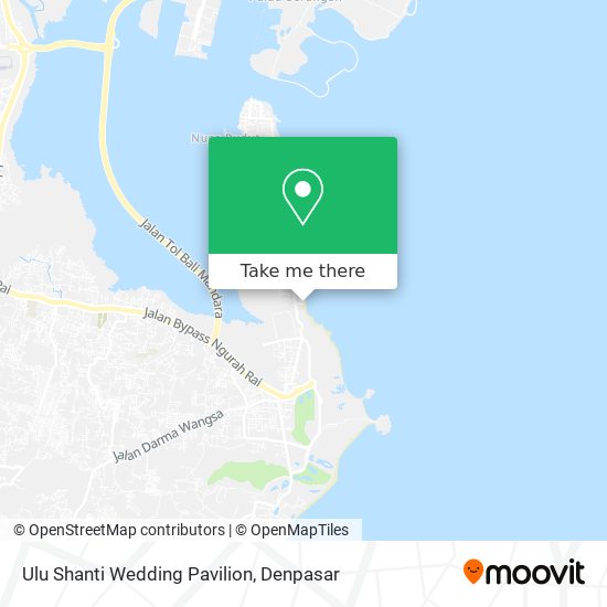 Ulu Shanti Wedding Pavilion map