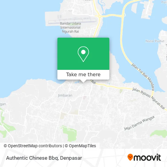 Authentic Chinese Bbq map