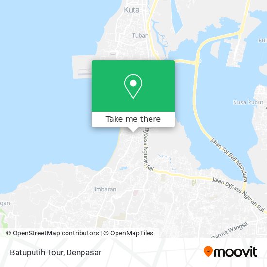 Batuputih Tour map