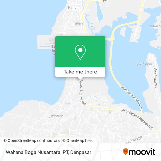 Wahana Boga Nusantara. PT map